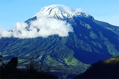 El volcán tungurahua